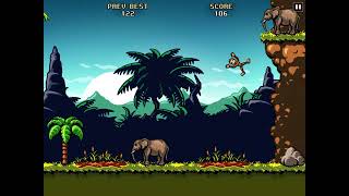 Monkey flight 2 gameplay - Tropical takeoff 🌴, frozen fish 🧊, forest fruit 🍌 screenshot 4