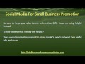Social Media For Small Business Promotion - The Secret to Using Twitter For Getting More Leads