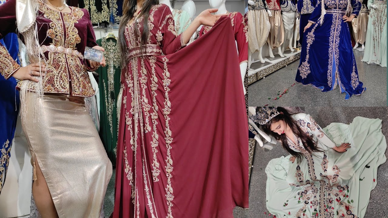 صنعة اليد حرة و متقونة 😍 أروع تشكيلة القفطان،كراكو،البلوزة عند محل زيان السعد❤️ prix choc ماتراطيوش🥰