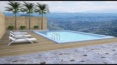 Sketchup tutorial (Make a swimming pool)