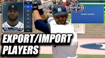 How to Create a Custom Roster in MLB The Show 23 - Tutorial