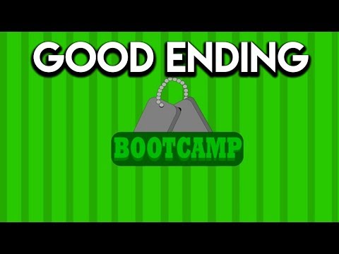 Bootcamp Full Playthrough Good Ending Roblox Youtube - roblox bootcamp full playthrough bad ending new camping game