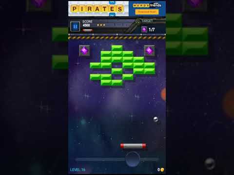 Brick Breaker Star Space King Level 16