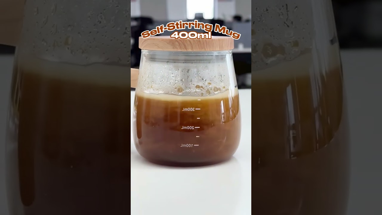 Gearova Self-Stirring Electric Mixing Mug