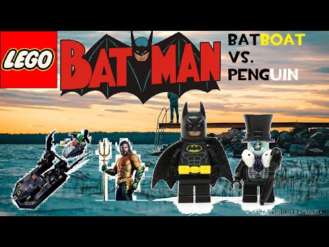 lego-batman:-episode-13:-batboat-vs.-penguin-(caution:-violence)