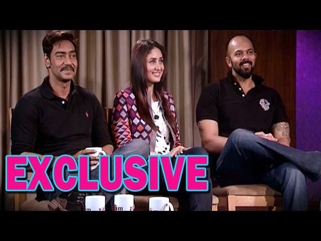 Singham Returns Movie - Ajay Devgn, Kareena Kapoor and Rohit Shetty's EXCLUSIVE Interview