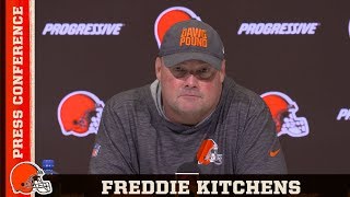 Freddie Kitchens Lays Out Improvements for Week 2 | Cleveland Browns