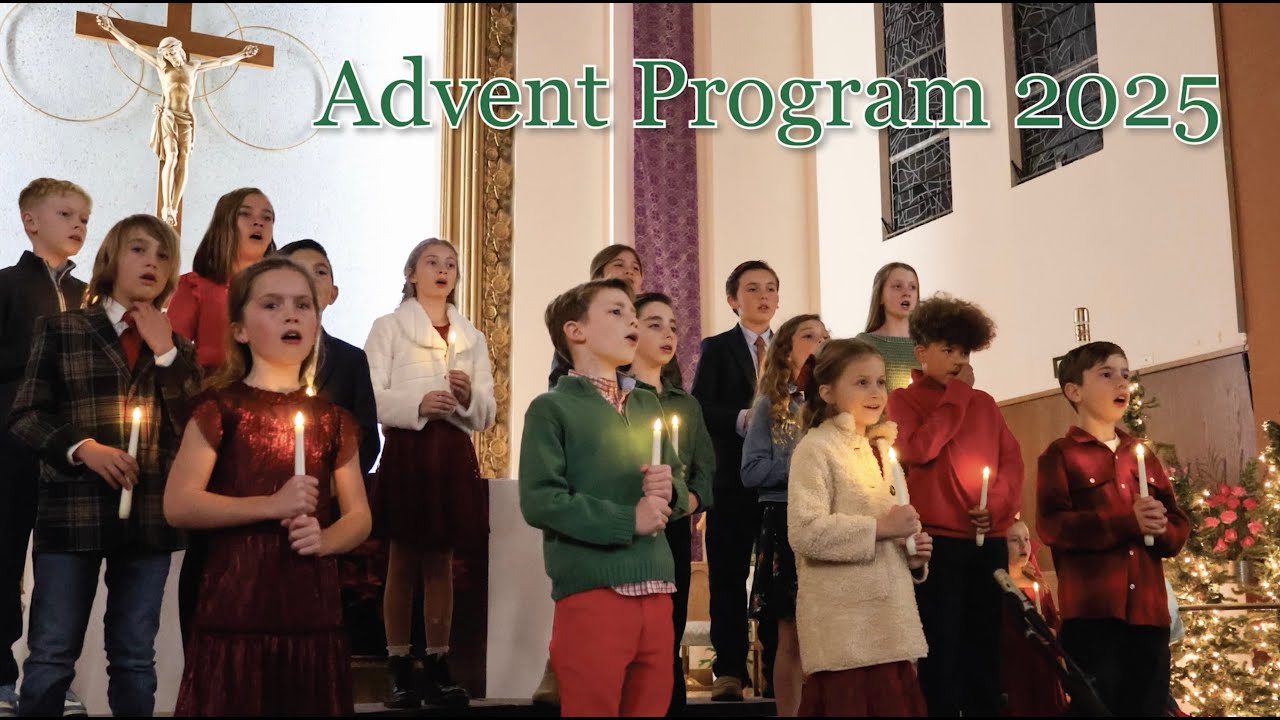 St. Mary School Advent Program Highlight Reel 2025