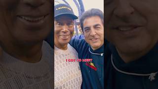 Joe Mantegna’s encounter with Ernie Banks from the stage!