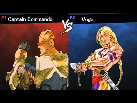 Super Street Fighter Kombat Armageddon On Tour: Captain Commando vs ...