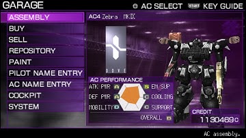 Armored Core Silent Line Portable - The PROPER run of Mr Javelin