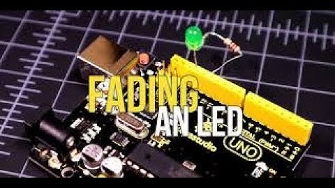 How to Fade an LED with Arduino analogWrite. #2023