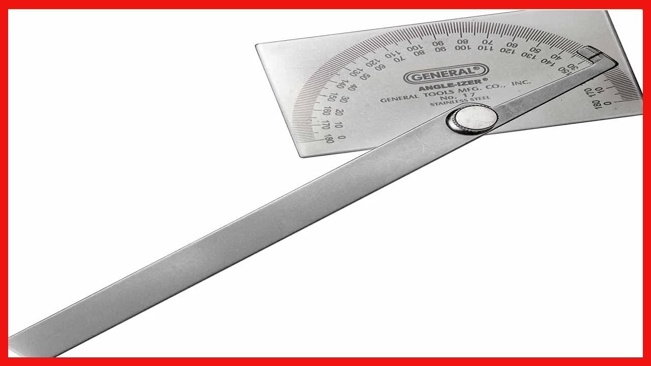 Great product General Tools Angle Protractor 17 Stainless Steel
