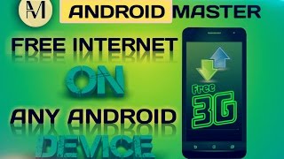 haw to free internet on any android mobile 2016 screenshot 1