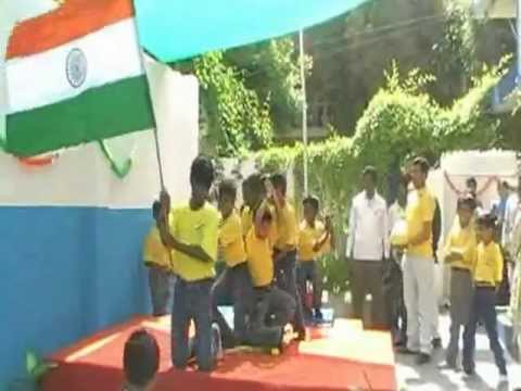 Vandemataram dance performance by Valmiki Founation Children.