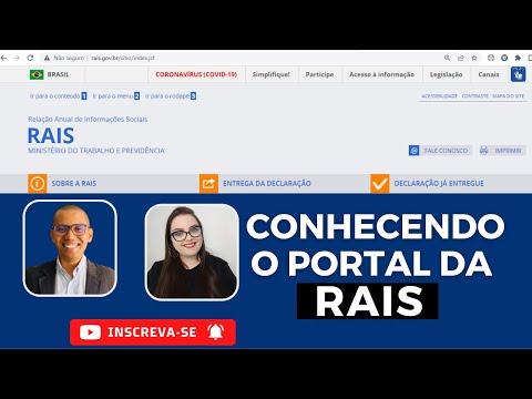 Conhecendo o portal da RAIS- Aula Prática