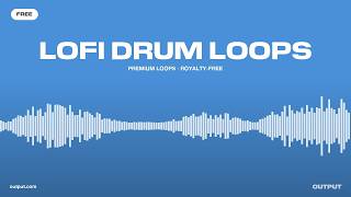 Free Lo-Fi Drum Loops — Royalty-Free Loops