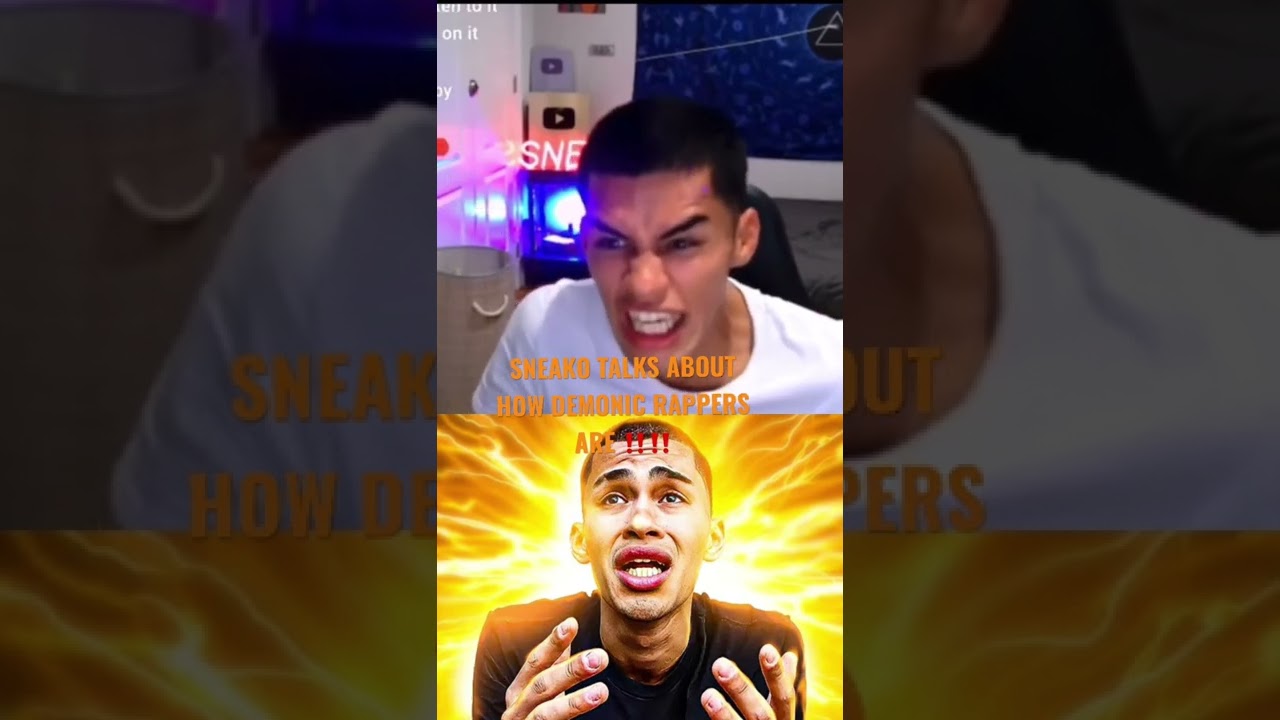 SNEAKO TALKS ABOUT HOW DEMONIC RAPPERS ARE ‼️ 