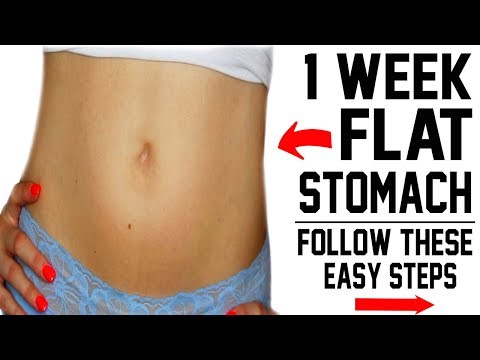 how-to-get-a-flat-stomach-in-1-week!-*life-changing*