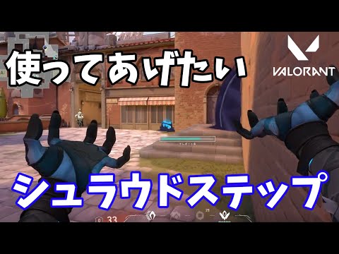 【VALORANT】無理やりシュラウドステップ