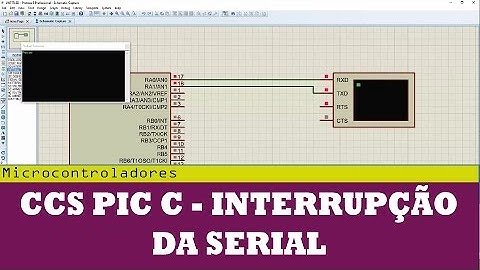 Comunicação Microcontrolada #5 - Interrupção da Serial (UART) no CCS