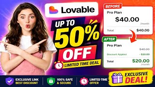 Lovable Ai Discount Code 😱| Lovable Promo Code
