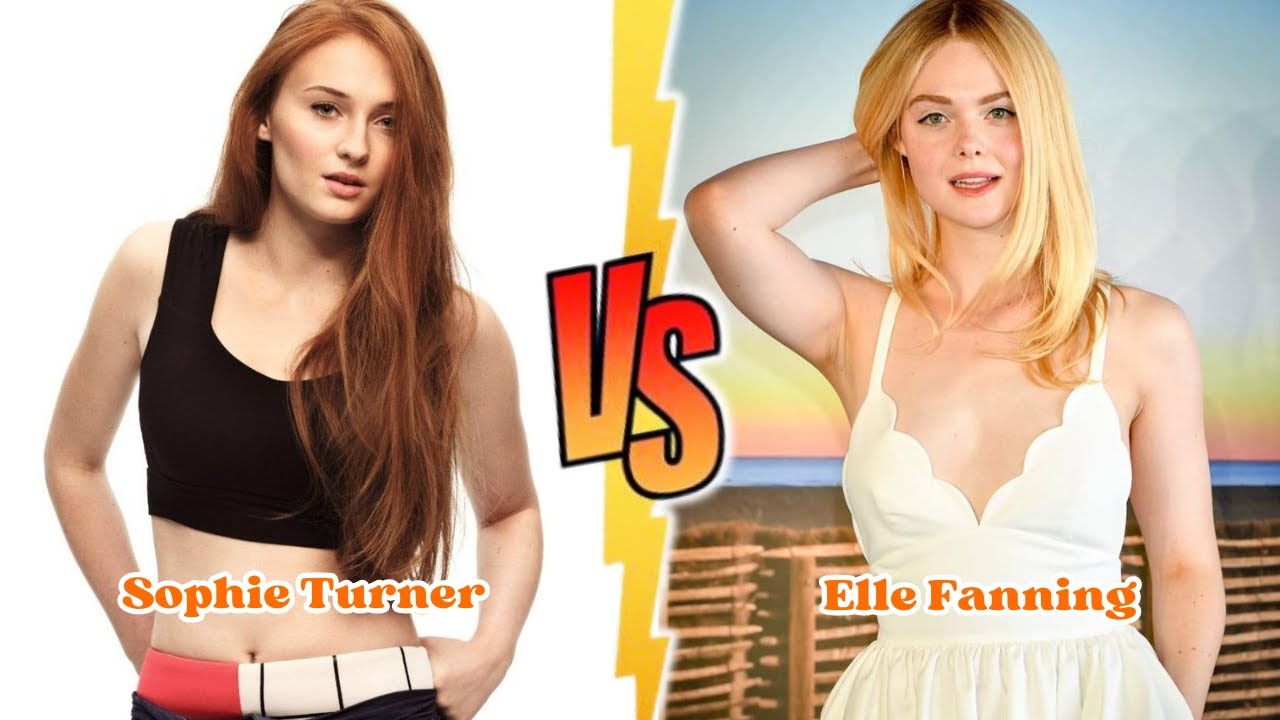 Elle Fanning VS Sophie Turner Transformation 2024⭐Birth To Now⭐Elle or Sophie?