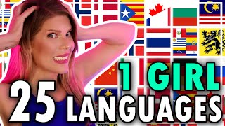 1 GIRL 25 LANGUAGES - LET IT GO - Idina Menzel, Frozen (Multi-Language cover by Eline Vera)