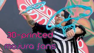 3D-printed mojura fans by Flow DNA