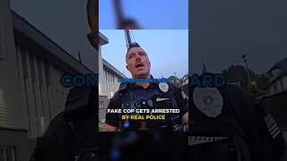 Fake Cop Gets Arrested By Real Police While Responding To Emergency Call 
