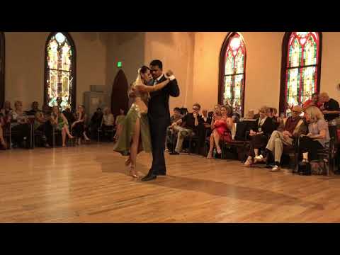 Analía Centurión and Tittu Thomas at the A-B-QTango-Fest Ultima Copa