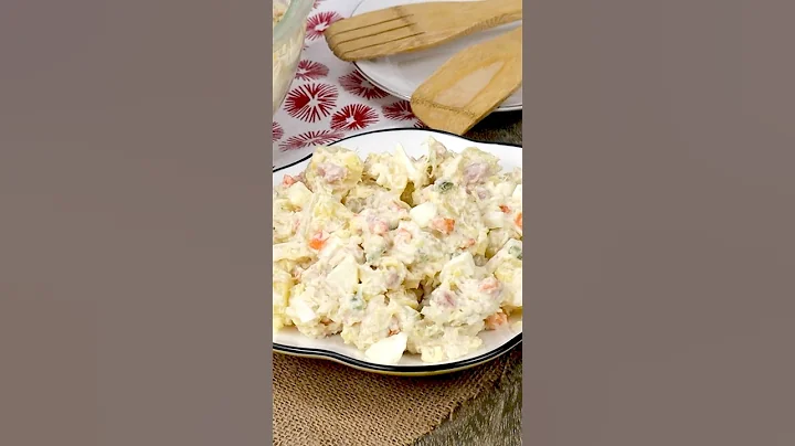 Chicken Potato Salad is the ultimate side dish! #shorts #recipe