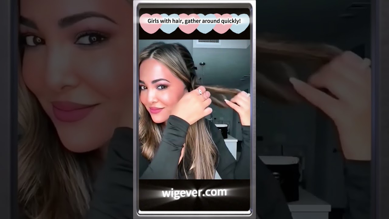 Girls with hair, gather around quickly!   