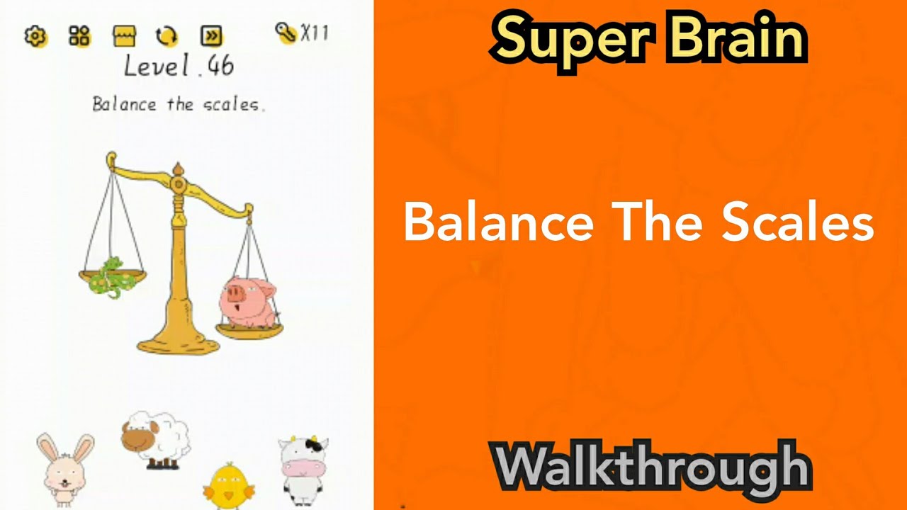 Super Brain - Balance The Scales - Level 46