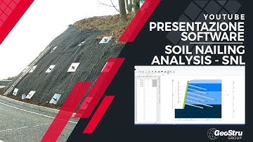 Presentazione software: "Soil Nailing Analysis - SNL"