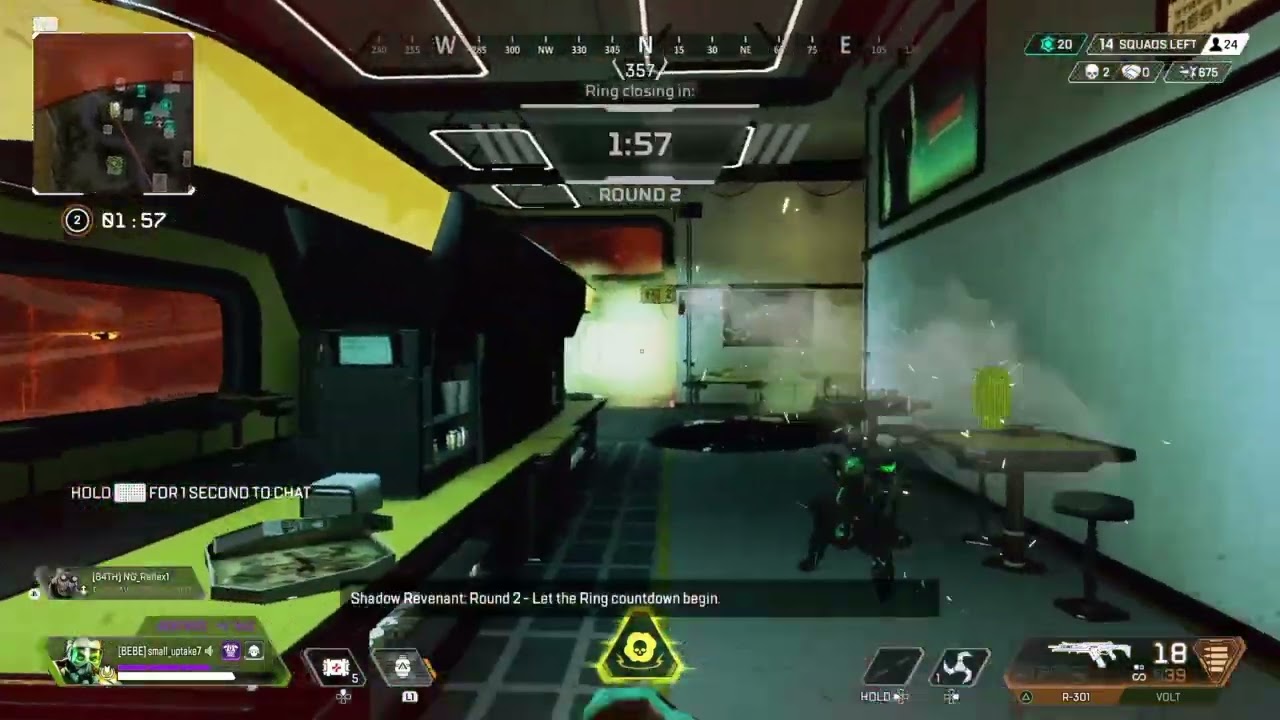 Gas and Brake (Small_Uptake7 first day playing as Caustic)