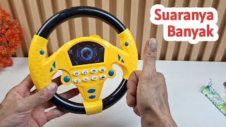 Mainan Simulasi Setir Mobil Dengan Banyak Suara