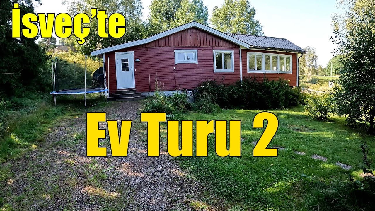 İsveç'te Ev Turu 2 / Evimi Eşyalı Haliyle Geziyoruz