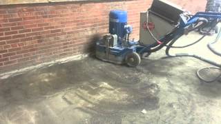 Terrco Grinder Glue Removal Montreal Concrete Floors
