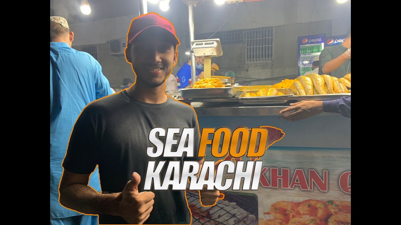 Hassan Square ki Famous Grill Fish Sea Food Karachi Food Vlog