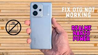 How to Fix OTG Not Working in Realme Narzo Power | USB OTG &amp; Pendrive Problem Solved Easily