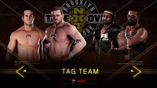 WWE 2k18 - The Street Profits vs. The Undisputed Era (Non-Tag Titles) screenshot 2