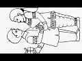 Rakshabandhan special Drawing/ How to draw Sister tying rakhi to brother using the word RAKHI