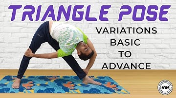 9 Variations of Trikonasana Basic To Advance | Fitness & Wellbeing