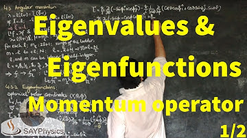 L33.1 Eigenvalues and eigenfunctions of the angular momentum operator