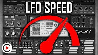 HOW TO USE LFO SPEED | Modulation Rate Fast &amp; Slow Movement (SYNTHESIZER FOR BEGINNERS LESSON 20)