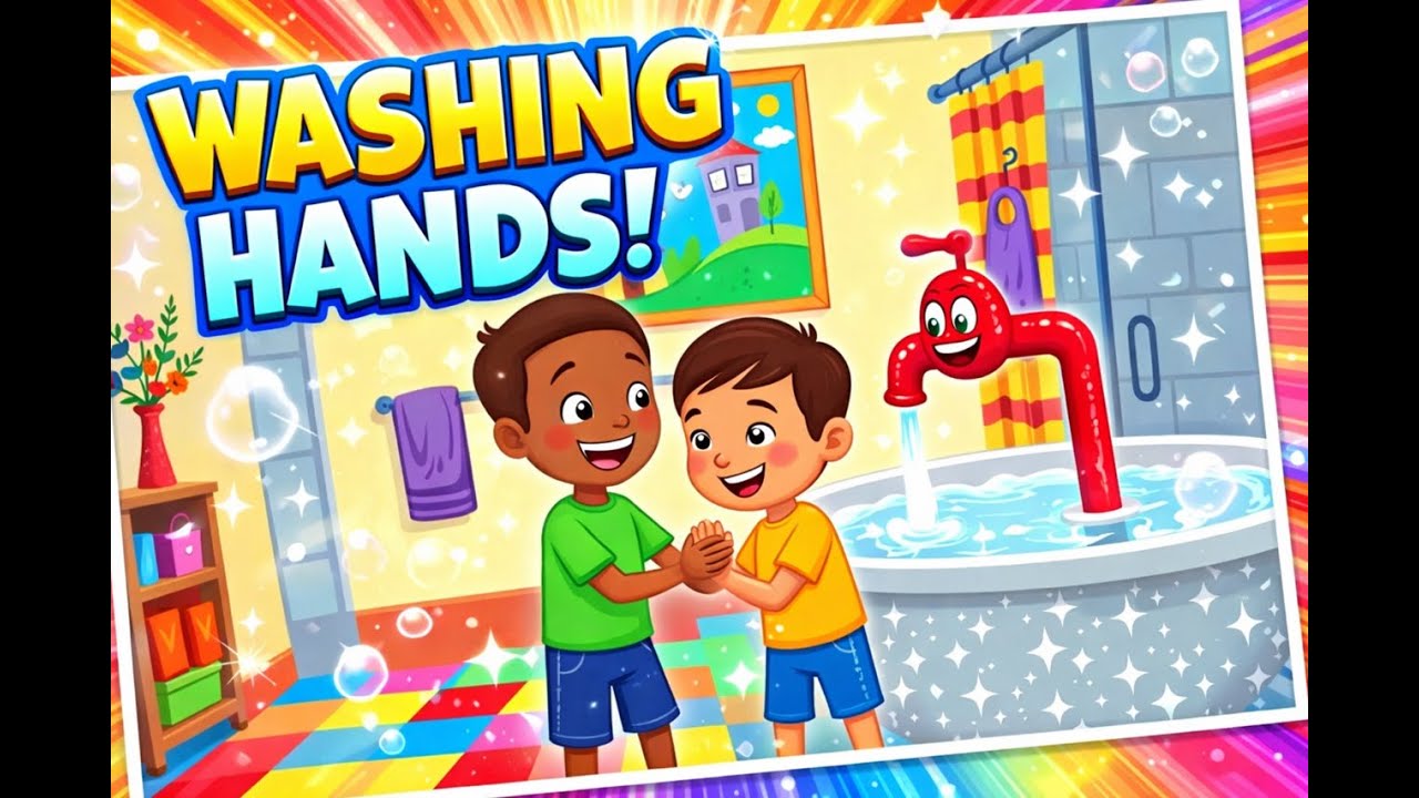 how to wash your hands | little life learners