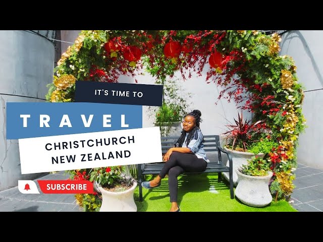 Travel vlog - Christchurch New Zealand Travel Vlog (Riverside Market )