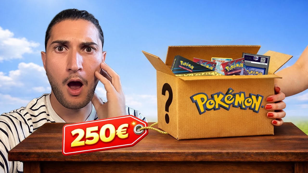 MA COPINE M’A FAIT UNE MYSTERY BOX POKEMON ! (Incroyable)