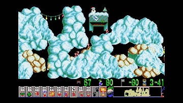 Holiday Lemmings 94 in Neo Lemmix - Part 3 - Hail levels 8-10